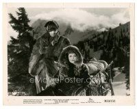 2x128 CALL OF THE WILD 8x10.25 still R53 Clark Gable & Loretta Young in Jack London story!