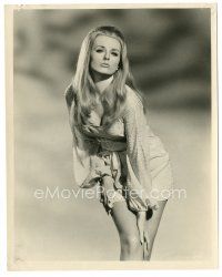 2x144 CELESTE YARNALL 8x10 still '68 sexy c/u showing cleavage in Live a Little Love a Little!
