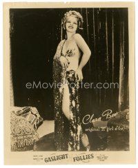 2x160 CLARA BOW 8x10 still '45 super sexy image from Hoop-La used for the film Gaslight Follies!