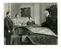 2x166 CLIMAX 8.25x10 still '44 Boris Karloff looks at Susanna Foster, Bey & Gomez by ornate piano!
