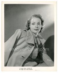 2x167 CLOSE-UP 8x10.25 still '48 pretty Virginia Gilmore with jacket over her shoulders!