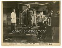 2x172 COLOSSUS OF NEW YORK 8x10.25 still '58 great image of the robot monster using walker in lab!