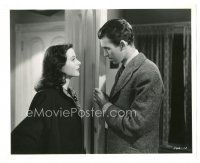 2x173 COME LIVE WITH ME 8x10 still '41 close up of James Stewart & beautiful Hedy Lamarr!
