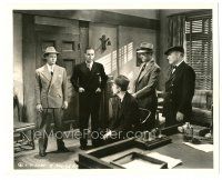 2x183 COUNTERFEIT deluxe 8.25x10.25 key book still '36 Chester Morris & 4 others, Queer Money!