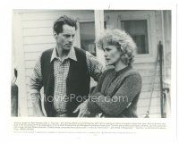 2x184 COUNTRY 8x10 still '84 close up of Sam Shepard looking at Jessica Lange!