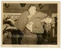 2x186 COWBOY IN MANHATTAN 8x10 still '43 Robert Paige carrying Frances Langford on his shoulders!