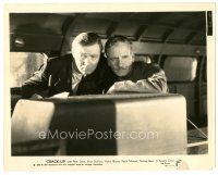2x187 CRACK-UP 8x10 still '36 close up of Peter Lorre & Ralph Morgan inside plane!