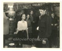 2x206 DAYS OF GLORY 8x10 key book still '44 Gregory Peck in his first movie with Tamara Toumanova!