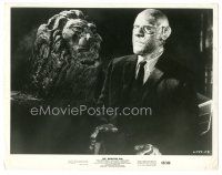 2x221 DIE, MONSTER, DIE 8x10 still '65 great close up of horribly mutated man, AIP horror!