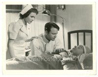 2x236 DR. KILDARE'S STRANGE CASE 8x10.25 still '40 Lew Ayres & pretty nurse Laraine Day w/patient!