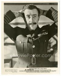 2x237 DR. STRANGELOVE 8x10 still '64 great c/u of Peter Sellers in uniform with hands behind head!