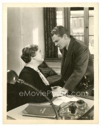 2x343 GREAT GUY 8x10 still '36 close up of James Cagney comforted by Mary Gordon at desk!