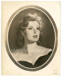 2x352 GREER GARSON 8x10 still '40s wonderful artwork portrait of the beautiful actress!