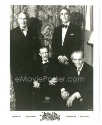 2x384 HOUSE OF THE LONG SHADOWS 8x10 still '83 Vincent Price, Cushing, Carradine & Chris Lee!