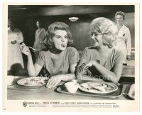 2x385 HOUSE OF WOMEN 8x10.25 still '62 wacky c/u of female convicts clowning around in cafeteria!