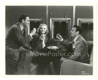 2x414 INTERNATIONAL LADY 8x9.75 still '41 George Brent, Basil Rathbone & Ilona Massey toasting!