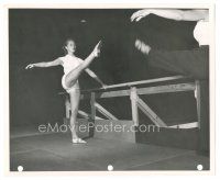 2x437 JANET LEIGH 8x10 key book still '40s super young practicing her dance moves by Bachrach!