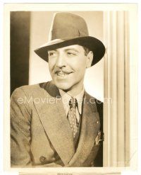 2x461 JOSEPH CALLEIA 8.25x10.25 still '37 great portrait in suit & hat from Man of the People!