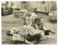 2x487 KIKI 7x9 still '31 Mary Pickford is angry at Reginald Denny laughing on the phone!