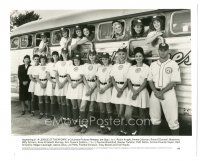 2x517 LEAGUE OF THEIR OWN 8x10 still #4 '92 Tom Hanks, Madonna & women's baseball team by bus!