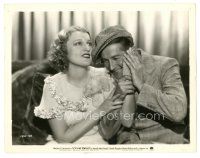 2x558 LOVE ME TONIGHT 8x10 still '32 romantic c/u of Jeanette MacDonald & Maurice Chevalier!