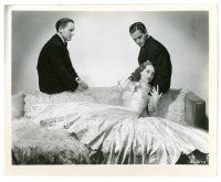 2x580 MANNEQUIN 8x10 still '38 young sexy Joan Crawford between Spencer Tracy & Alan Curtis!