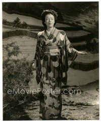 2x586 MARGO 7.5x9.25 still '40s the Mexican actress full-length in Japanese costume & makeup!