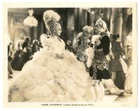 2x592 MARIE ANTOINETTE 8x10 still '38 Norma Shearer in huge elaborate gown with Schildkraut!