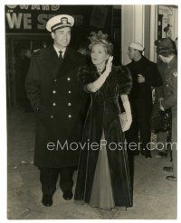 2x613 MARY PICKFORD/BUDDY ROGERS 7.5x9.5 still '42 L.A. premiere of Noel Coward's In Which We Serve!