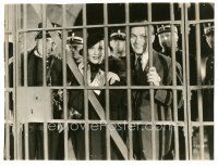 2x623 MELODY IN SPRING 7x9.5 still '34 c/u of Ann Sothern & Lanny Ross smiling behind bars!