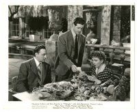 2x629 MIDNIGHT 8.25x10 still '39 John Barrymore watches Claudette Colbert & Don Ameche!
