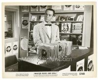 2x638 MISTER ROCK & ROLL 8x10 still '57 great close up of Alan Freed in record store!