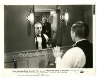 2x670 NANCY STEELE IS MISSING 7.75x9.75 still '37 McLaglen with gun behind Peter Lorre at mirror!