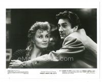 2x680 NIGHT & THE CITY 8x10 still '92 great close up of Robert De Niro & Jessica Lange!