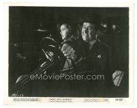 2x683 NIGHT INTO MORNING 8x10 still '51 alcoholic Ray Milland & Dawn Addams about to crash car!