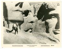 2x692 NORTH BY NORTHWEST 8x10 still R66 best Grant & Saint on Mt. Rushmore, Hitchcock classic!