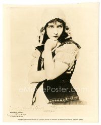 2x705 OUR HEARTS WERE YOUNG & GAY 8x10 key book still '44 portrait of Dorothy Gish in costume!