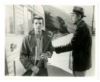 2x710 PANIC IN YEAR ZERO 8.25x10 still '62 Ray Milland grabs young Frankie Avalon with shotgun!