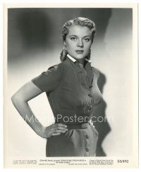 2x724 PEGGIE CASTLE 8x10 still '53 full-length with her hands on her hips from 99 River Street!