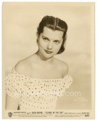 2x734 PHYLLIS WINGER 8x10.25 still '53 c/u of the sexy actress from Island in the Sky!