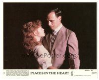 2x739 PLACES IN THE HEART 8x10 mini LC #2 '84 romantic close up of Sally Field & Ed Harris!
