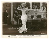 2x745 PRINCE & THE SHOWGIRL 8x10.25 still '57 full-length close up of beautiful Marilyn Monroe!