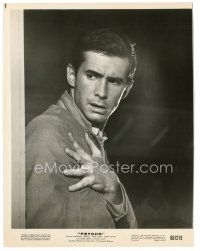 2x752 PSYCHO 8x10 still '60 great c/u of Anthony Perkins looking concerned, Hitchcock classic!