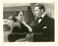 2x770 RENDEZVOUS AT MIDNIGHT 8x10.25 still '35 Ralph Bellamy looks at sexy shocked Valerie Hobson!