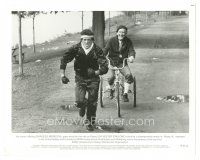 2x785 ROCKY III 8x10.25 still '82 Burgess Meredith rides bike behind boxer Sylvester Stallone!c
