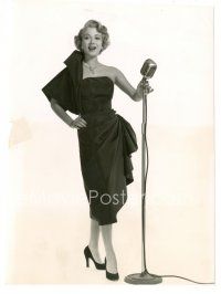 2x796 ROSEMARY CLOONEY TV 6.5x9.25 still '51 she's teaming her voice up with Frank Sinatra on CBS!
