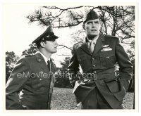2x806 SAYONARA 8x10 still '57 c/u of Marlon Brando & James Garner in uniform by Floyd McCarty!
