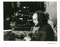 2x822 SHINING candid 8x10 still '80 great c/u of director Stanley Kubrick looking through camera!
