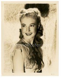 2x824 SHIRLEY JOHNS 8x10 still '40s head & shoulders portrait of the pretty actress in cool outfit
