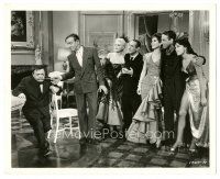 2x831 SILK STOCKINGS deluxe 8x10 still '57 Fred Astaire, Peter Lorre & cast in Too Bad sequence!